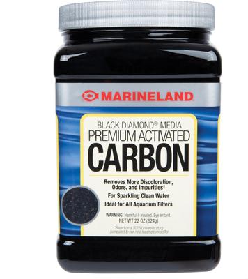 Show full view: Marineland Black Diamond Activated Carbon Filter Media, 22-oz jar slide 1 of 8