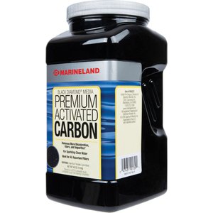 Marineland Black Diamond Activated Carbon Filter Media, 40-oz jar