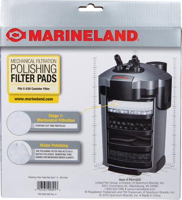 Show full view: Marineland C-530 Canister Polishing Filter Pads Media, 2 count slide 2 of 6