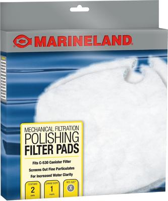 Show full view: Marineland C-530 Canister Polishing Filter Pads Media, 4 count slide 1 of 6