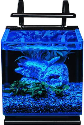 Show full view: Marineland Contour Rail Light Aquarium Kit, 3 gal slide 2 of 6