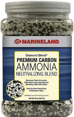 Show full view: Marineland Diamond Blend Carbon Ammonia Neutralizing Carbon Filter Media, 50-oz jar, bundle of 2 slide 1 of 6