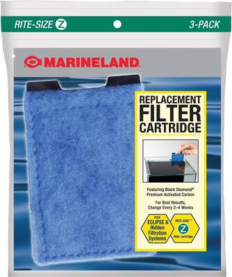 Show full view: Marineland Eclipse Rite-Size Z Filter Cartridge, 3 count slide 1 of 6