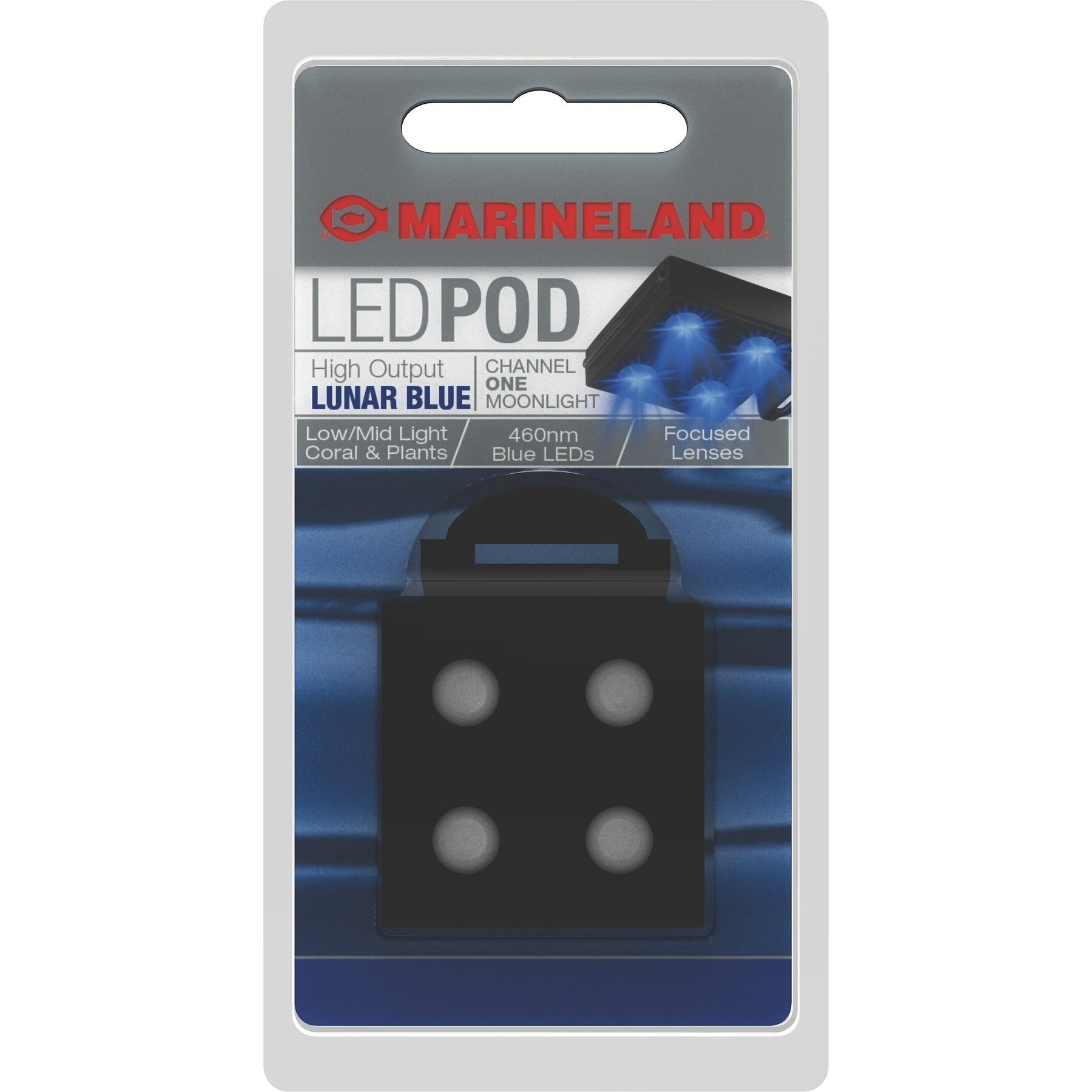 Marineland LED Mod Pod High Out Blue Aquarium Lighting