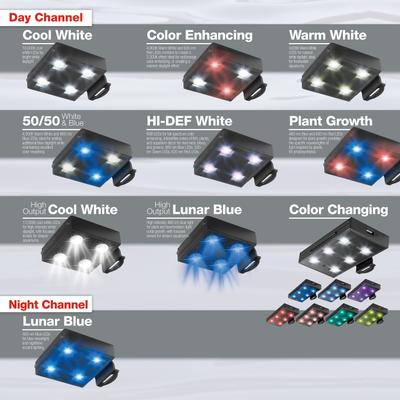 Show full view: Marineland LED Modular Pod Lunar Blue Aquarium Lighting slide 7 of 7