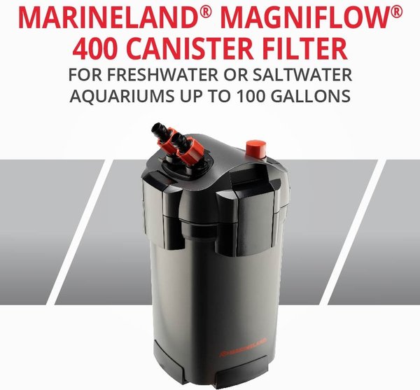 Marineland Magniflow Canister Filter For Aquariums - 220 Model For Freshwater & Saltwater Tanks - View #3