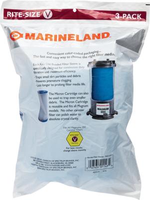 Show full view: Marineland Magnum 350 Bonded Filter Cartridge, 3 count slide 2 of 4