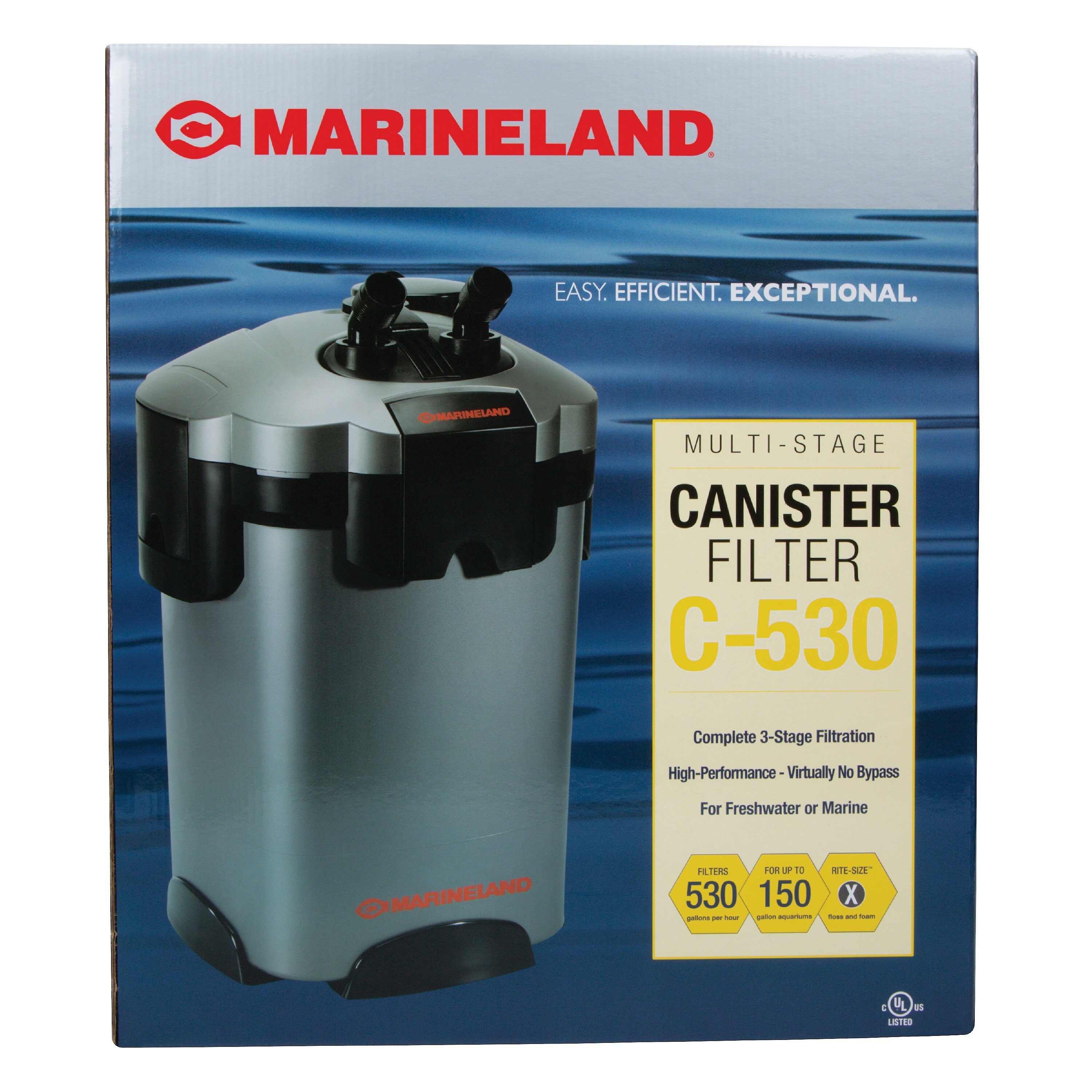 Multi-Stage C-530 Aquarium Canister Filter
