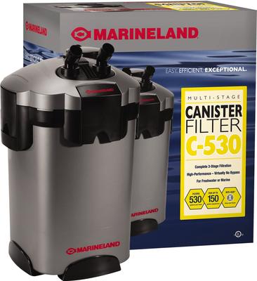Show full view: Marineland Multi-Stage C-530 Aquarium Canister Filter, 150-gal slide 4 of 6