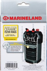 Marineland Rite-Size S, T & X, Fit All C-Series, Magniflow Biological Aquarium Filtration Ceramic Filter Rings, 140 count slide 2 of 3