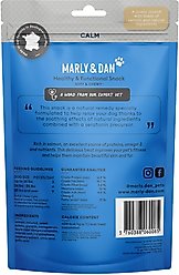 Marly & Dan Healthy & Functional Salmon Dog Treats with Chamomile, Calming Recipe, 6oz bag slide 2 of 6