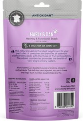 Marly & Dan Healthy & Functional Salmon Dog Treats with Sweet Potato & Cranberries, Antioxidant Recipe, 6-oz bag slide 2 of 5