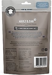 Marly & Dan Healthy & Functional Salmon Jerky Treats for Dogs, Hip & Joint Recipe, 6oz bag slide 2 of 5