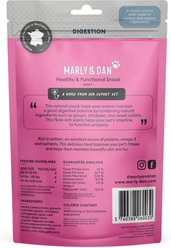 Marly & Dan Healthy & Functional Salmon Jerky Treats for Dogs, Tummy & Digestion Recipe, 6oz bag slide 2 of 5