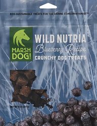 Marsh Dog Wild Nutria Blueberry Recipe Crunchy Dog Treats, 8-oz bag