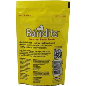 Marshall Bandits Premium Original Chicken Flavor Ferret Treats, 3-oz bag