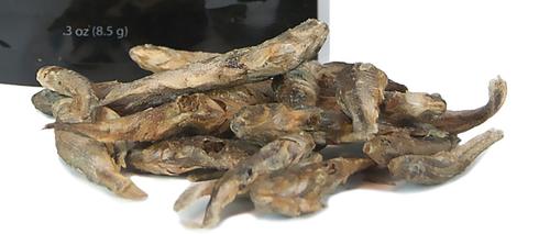 Show full view: Marshall Extreme Munchy Minnows Freeze-Dried Ferret & Rat Treats, .3-oz bag slide 3 of 9