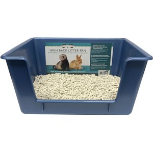 Marshall Ferret Litter Pan, Color Varies, High Back