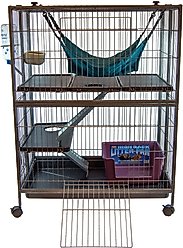 Marshall Folding Mansion Small Pet Habitat, Medium