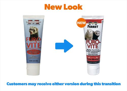 Show full view: Marshall Furo-Vite Highly Nutritious Vitamin Ferret Supplement, 3.5-oz tube slide 2 of 10