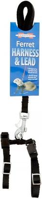 Show full view: Marshall Harness & Lead Ferret Leash, Black slide 3 of 5