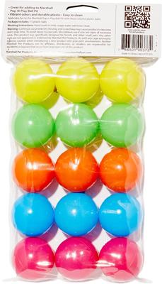 Show full view: Marshall Pop-N-Play Ball Pack Ferret Toy, 15 count slide 2 of 4