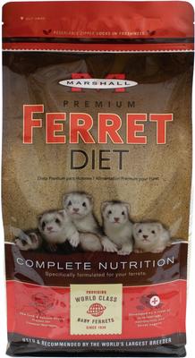 MARSHALL Premium Ferret Food, 4-lb bag - Chewy.com
