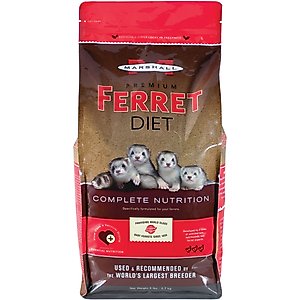 Marshall Premium Ferret Food, 6-lb bag