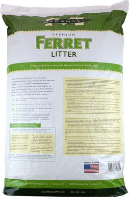 Show full view: Marshall Premium Odor Control Ferret Litter, 18-lb bag slide 2 of 5