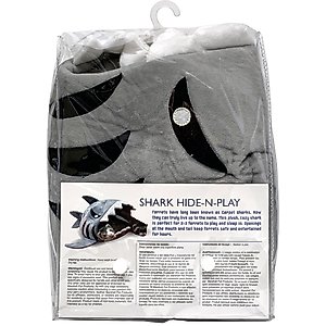 Marshall Shark Hide-N-Play Ferret Hideout Toy
