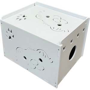 Marshall Small Pet Dig Box & Play Center, White