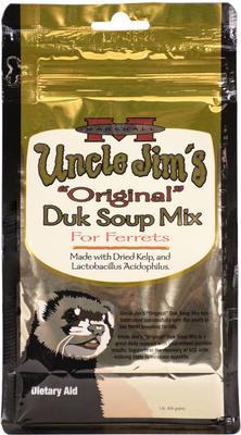 Show full view: Marshall Uncle Jim's Original Duk Soup Supplement for Ferrets, 1-lb bag slide 1 of 3