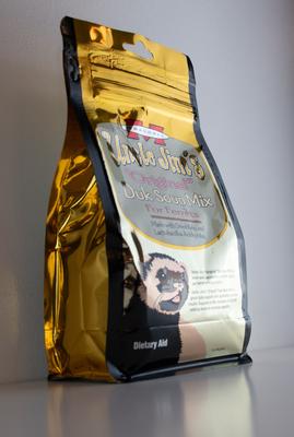 Show full view: Marshall Uncle Jim's Original Duk Soup Supplement for Ferrets, 1-lb bag slide 2 of 3