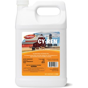 Martin's Cy-Ren Pour-On Cattle Insecticide, 96-fl oz bottle