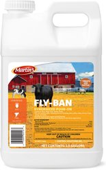 Martin's Fly-Ban Synergized Pour-On, 2.5-gal bottle 
