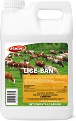 Martin's Lice-Ban Pour-On Cattle Insecticide, 2.5-gal