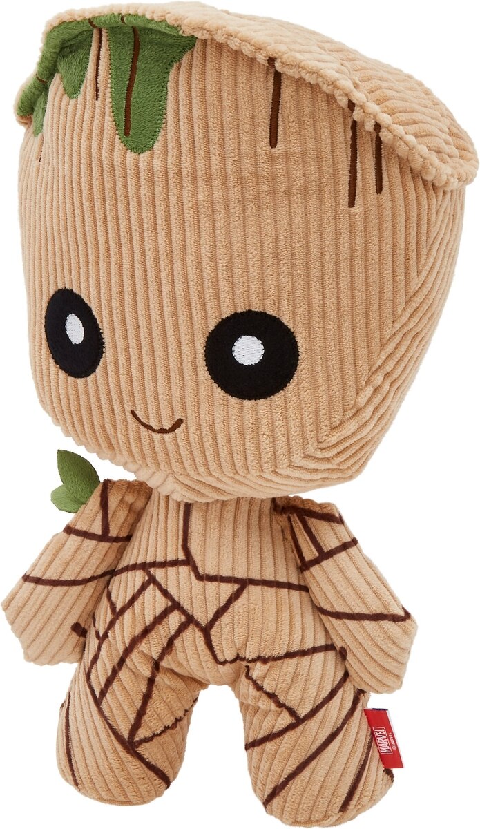 Discontinued MARVEL 's Groot Plush Squeaky Dog Toy, Medium/Large