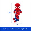Marvel's Iron Man Bungee Plush Squeaky Dog Toy