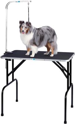 Show full view: Master Equipment Dog Grooming Table with Arm, Black, 36-inch slide 2 of 3
