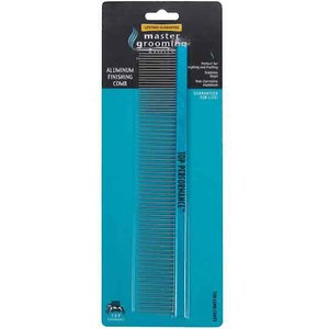Master Grooming Tools Aluminum Finishing Pet Comb