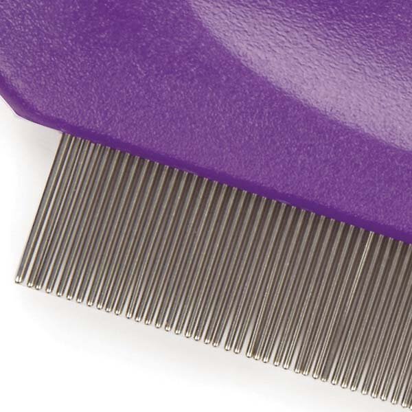 Sure Grip Short Pin Grooming Dog & Cat Comb, 4.5-in