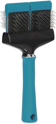 Show full view: Master Grooming Tools Double Flexible Dog & Cat Slicker Brush, Hard slide 2 of 6