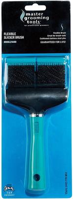 Show full view: Master Grooming Tools Double Flexible Dog & Cat Slicker Brush, Hard slide 4 of 6