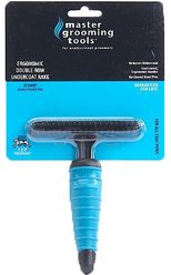 Master Grooming Tools Ergon Double Row Undercoat Pet Rake