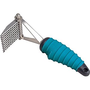 Master Grooming Tools Ergonomic Dog Dematting Rake