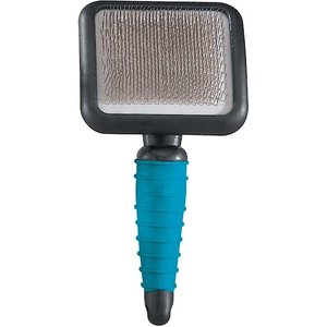 Master Grooming Tools Ergonomic Slicker Pet Brush, Teal, Large