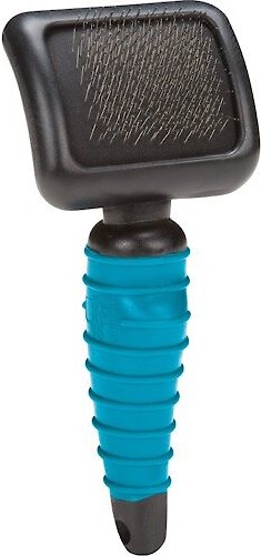 Show full view: Master Grooming Tools Ergonomic Soft Slicker Pet Brush, Small slide 1 of 2
