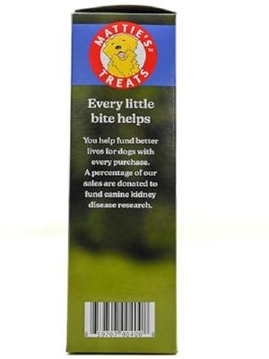 Show full view: Mattie's Treats Low Protein, Low Phosphorus, Low Sodium Crunchy Dog Treats, 1-lb box slide 5 of 10