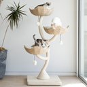 Mau Ivy 3, 53-in Modern Cat Tree, Natural
