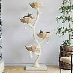 Mau Ivy Cat Tree, Large, White